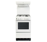 NEW WORLD NW55THLG 55cm Eye Level Freestanding White Gas Cooker High Grill