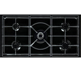 BELLING DB4 90DFT Dual Fuel Range Cooker - Black