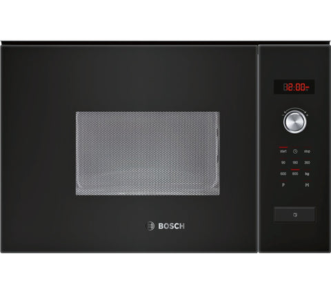 Bosch HMT75M664B Built-in Microwave Oven in Black