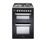 KENWOOD CK231DF - 60cm Dual Fuel Cooker - Black