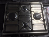 Smeg SE60SGH3 Classic 60cm Gas Hob in Stainless Steel with Cast Iron Pan Supports