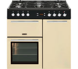 LEISURE AL90F230C 90CM Dual Fuel Range Cooker - Cream LPG Convertible