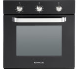 KENWOOD KS100G Full Gas Black Built-Under Oven 60cm LPG Convertible