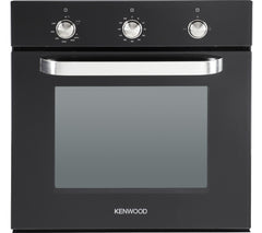 KENWOOD KS100G Full Gas Black Built Under Oven 60cm LPG Convertible Safeer Appliances Ltd