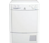 INDESIT IDC8T3B Condenser Tumble Dryer White 8 kg