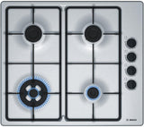 BOSCH PBH6B5B60 60cm Gas Hob - Stainless Steel