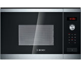 Bosch HMT75M654B Built-In Compact Microwave, Brushed Steel