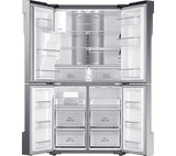 SAMSUNG RF56J9040SR/EU American-Style Fridge Freezer - Stainless Steel