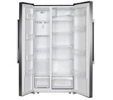 KENWOOD KFF2DS14 American-Style Fridge Freezer - Stainless Steel