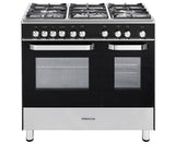 KENWOOD CK405G Full Gas Range Cooker - Black