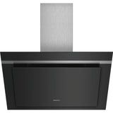 Siemens LC87KHM60B iQ300 80cm Angled Cooker Hood - Black