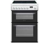 HOTPOINT DSC60P Electric Ceramic Cooker - White