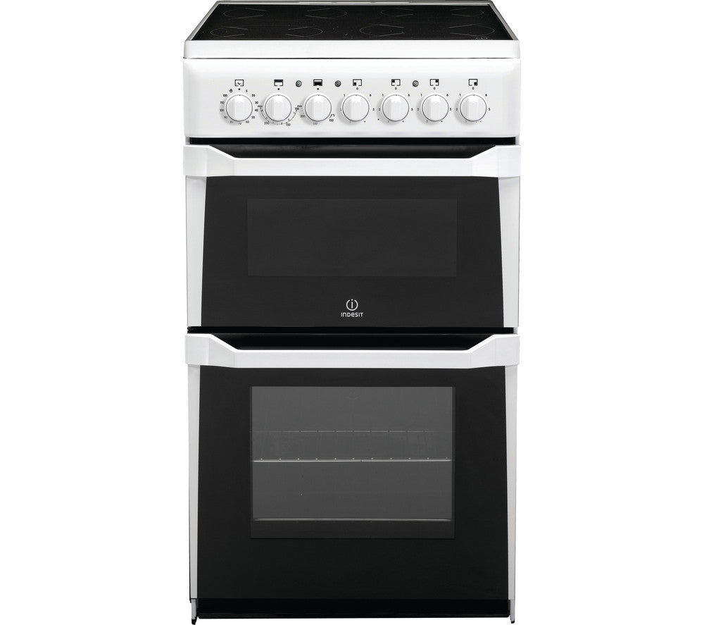 INDESIT ID50C1W FREESTANDING WHITE 50CM ELECTRIC COOKER – Safeer ...