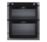 NEW WORLD NW701G Gas Built-under Oven - Black & Stainless Steel - 444441477