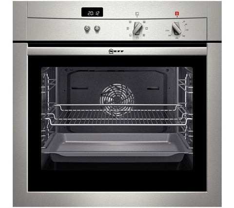 Neff B14M42N3GB Single Electric Oven, Stainless Steel