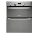 HOTPOINT UD53X Electric Built-under Double Oven - Stainless Steel